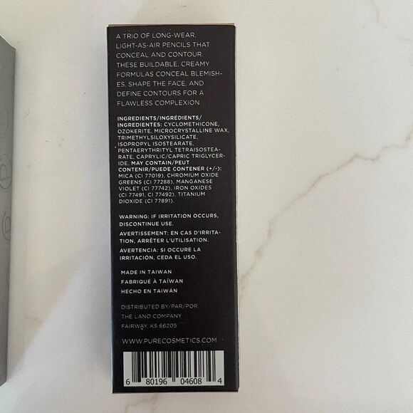 Pure Cosmetics Makeup Bundle Conceal Contour Correct Pencil Trio NEW - Picture 3 of 5